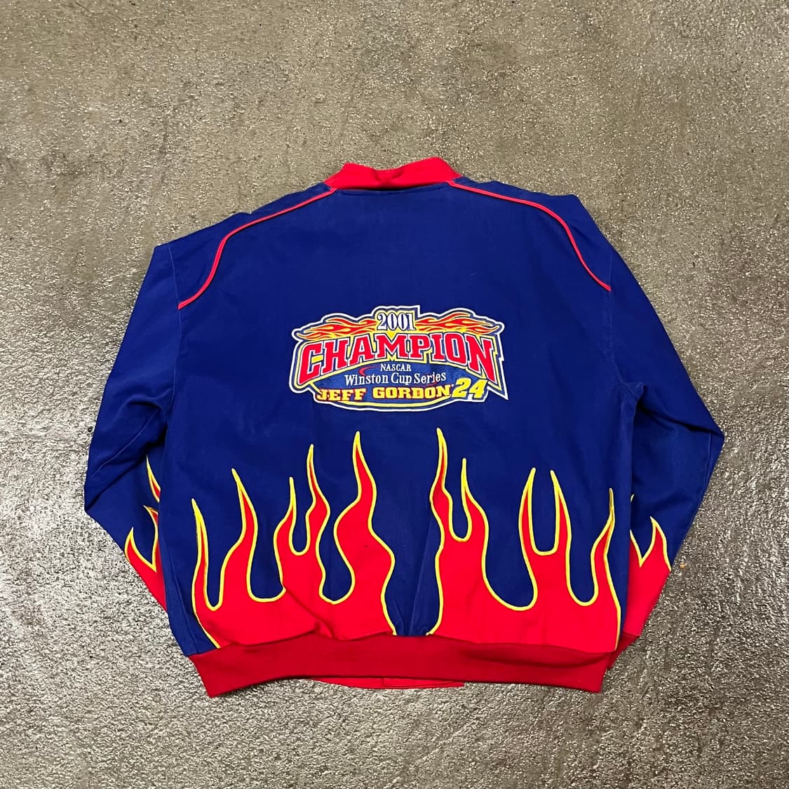 00s 제프해밀턴 나스카 플레임 레이싱 자켓 (110) 상품이미지5