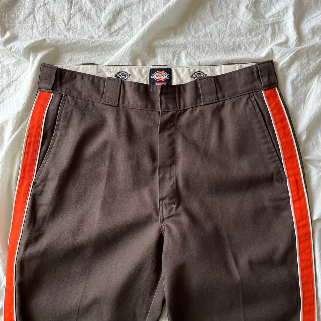 슈프림 디키즈 874 스트라이프 팬츠 상품이미지5