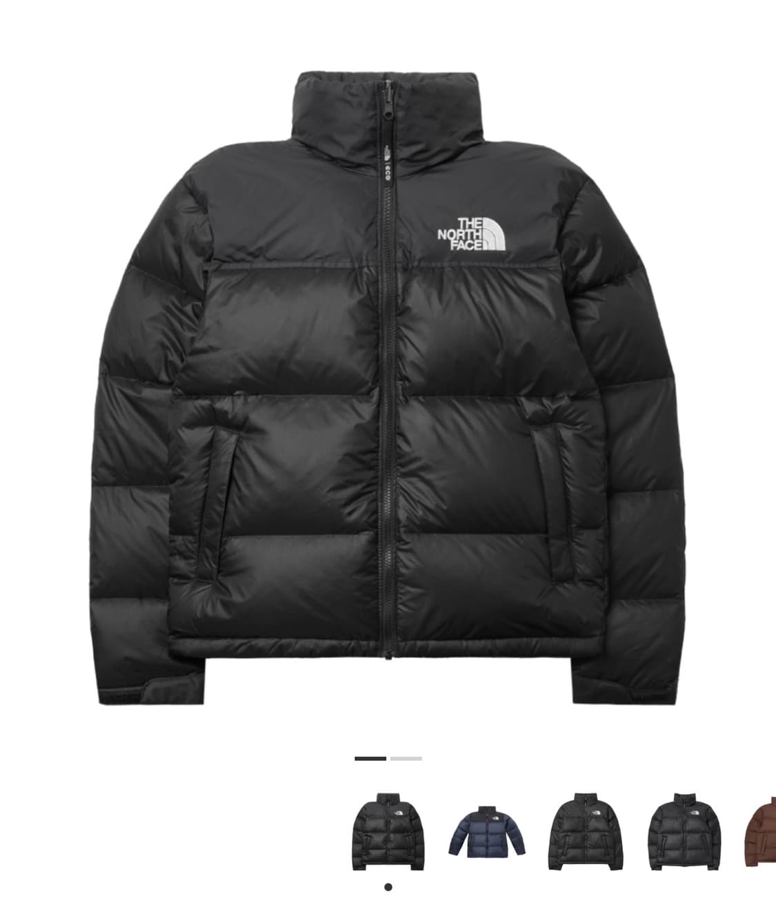 [노페] 노스페이스 1996 에코 눕시 자켓 블랙 상품이미지1