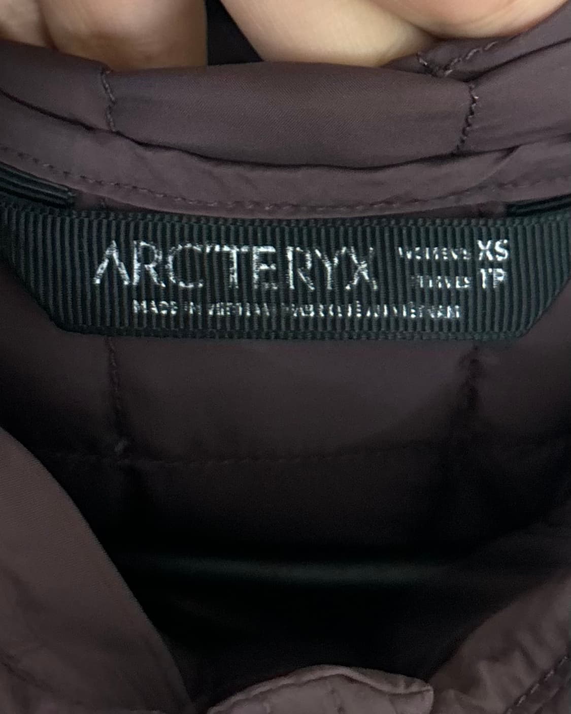 아크테릭스 퍼플 나린 다운 베스트 상품이미지7