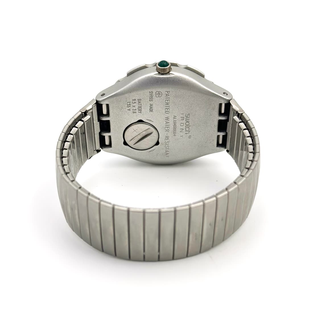 96년판) 빈티지 스와치 익스팬션 스트랩 실버 spaceship 상품이미지5