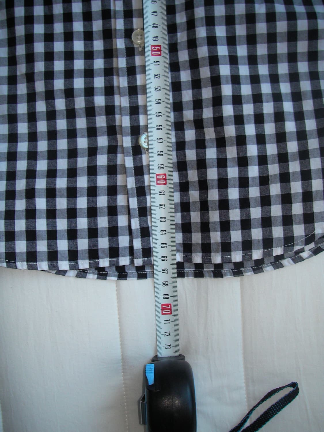 베이프 깅엄체크 셔츠 상품이미지6