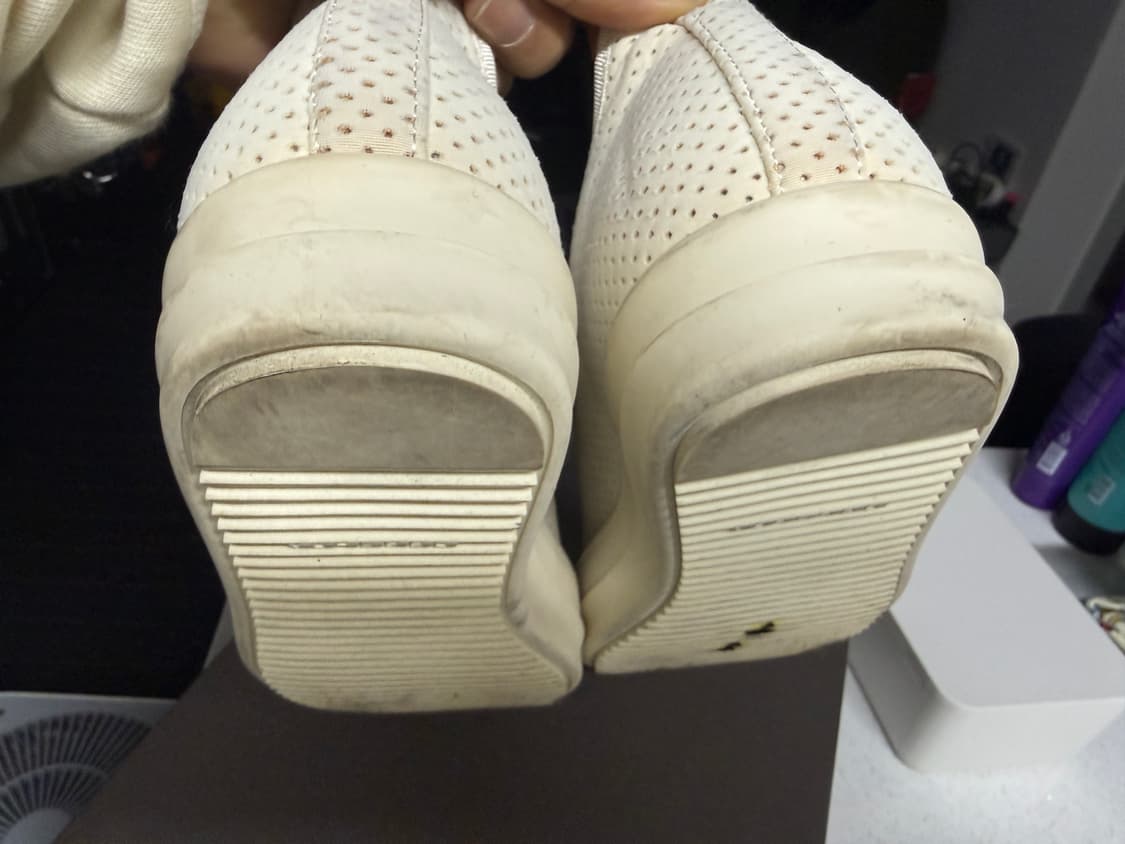 릭오웬스 다크쉐도우 라몬즈 로우 슬립온(에크루 펀칭) 상품이미지6