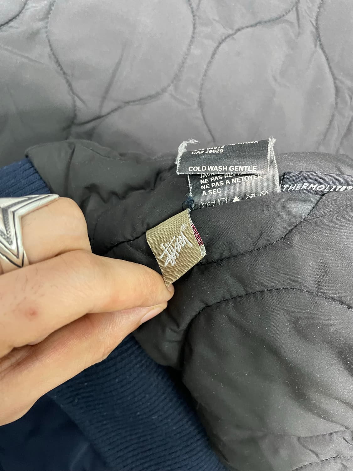 [XL] 올드 스투시 봄버 상품이미지6