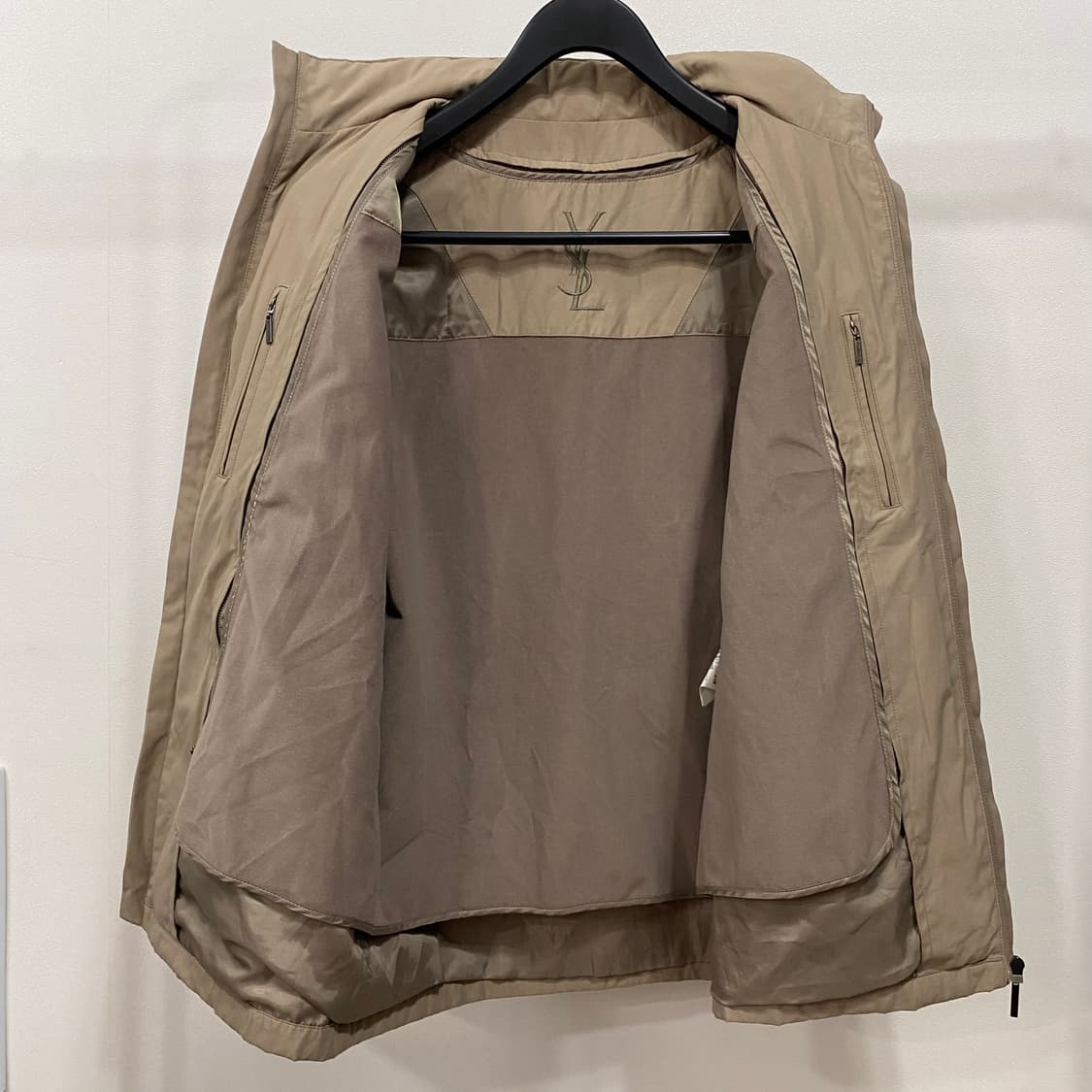 YSL 입생로랑 코튼폴리쉘 자켓 탈부착내피 상품이미지5