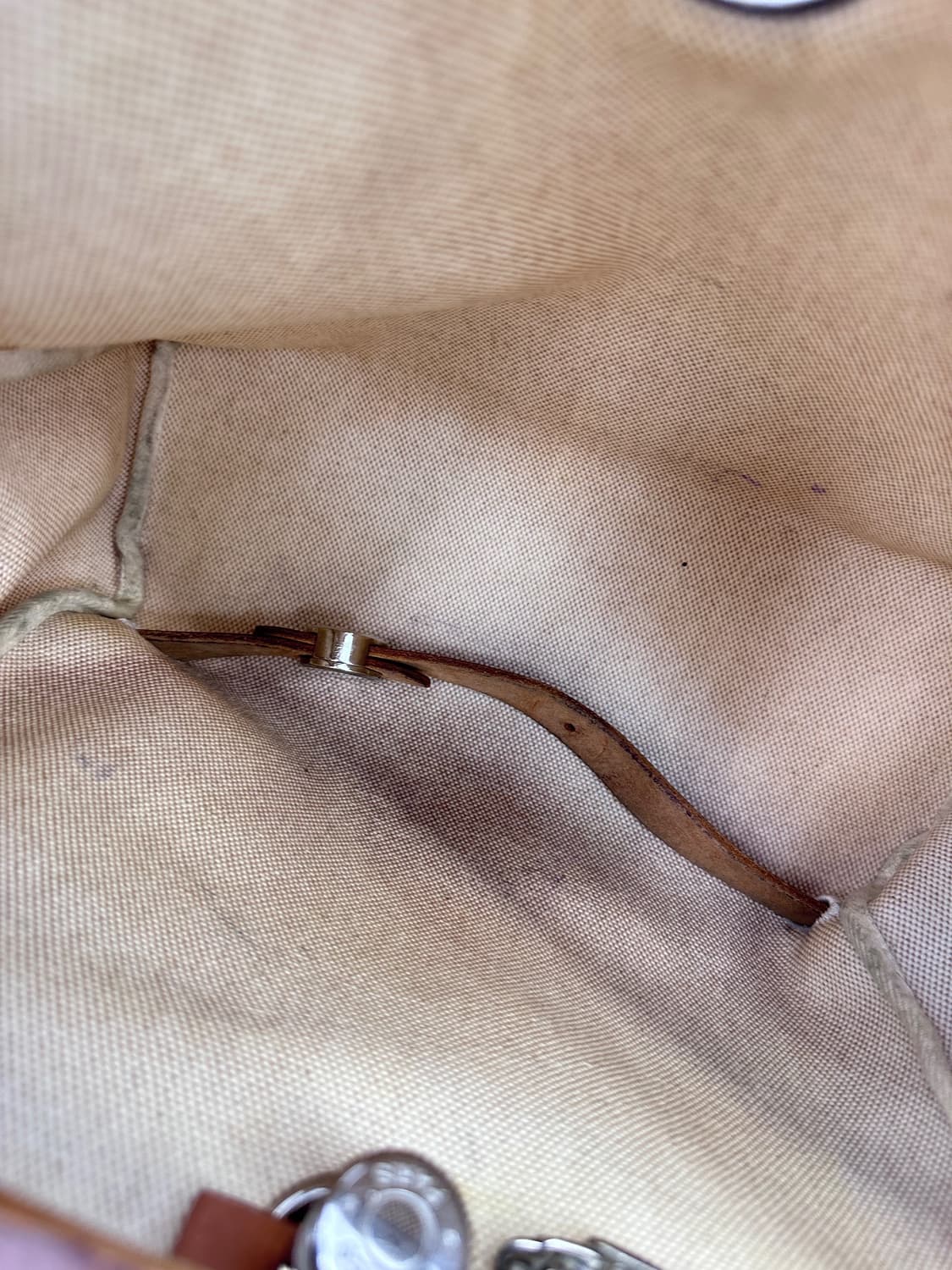 (빈티지) 에르메스 캔버스 에르백팩 상품이미지6