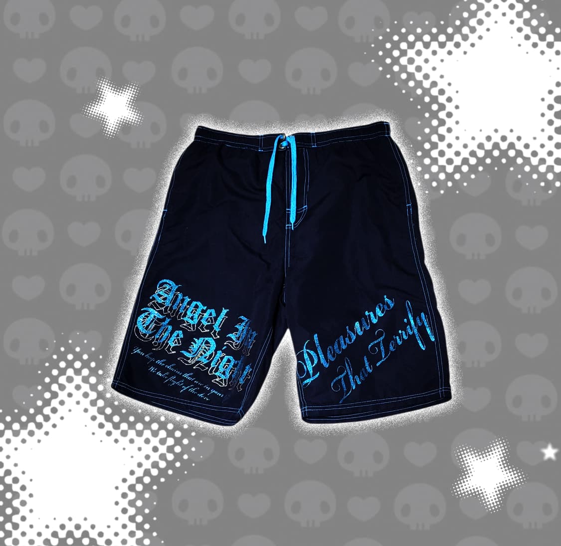 펑크키치갸루y2k 레터링 바지 팬츠 상품이미지1