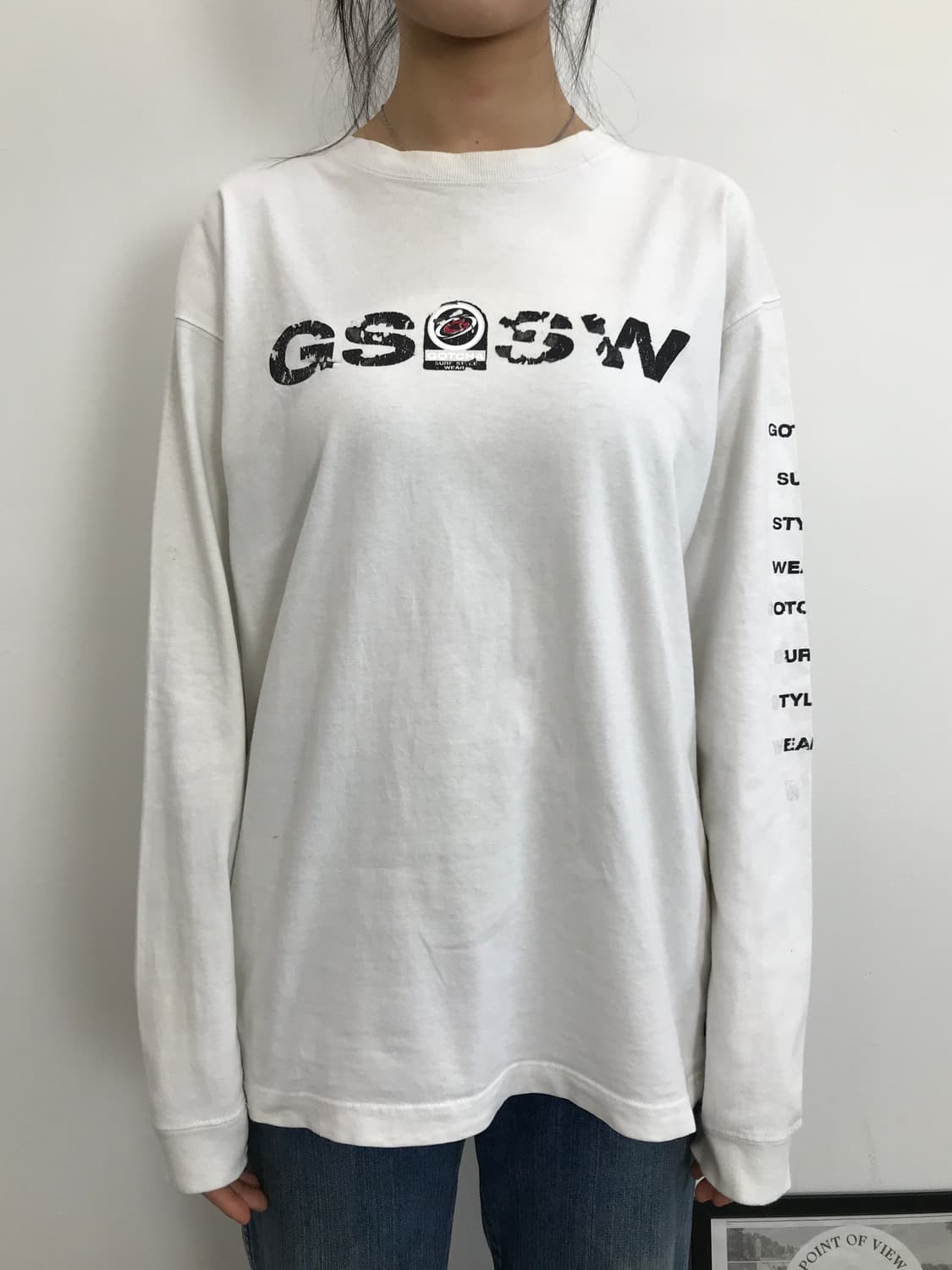 00's Gotcha GSDW Logo Long Sleeve 상품이미지2
