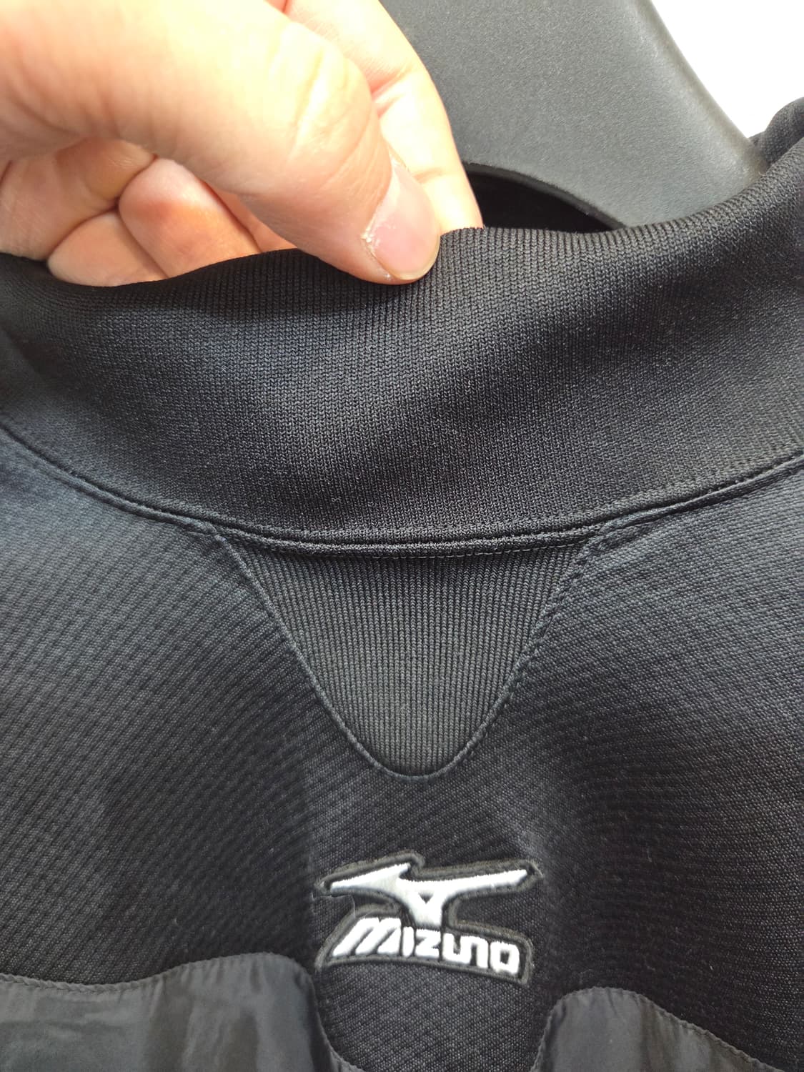 미즈노 센터로고 베이스볼 풀오버 웜업 자켓 m 상품이미지6