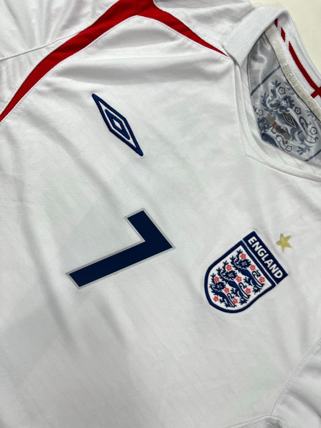 엄브로 05-07 잉글랜드 홈 데이비드 베컴 상품이미지4
