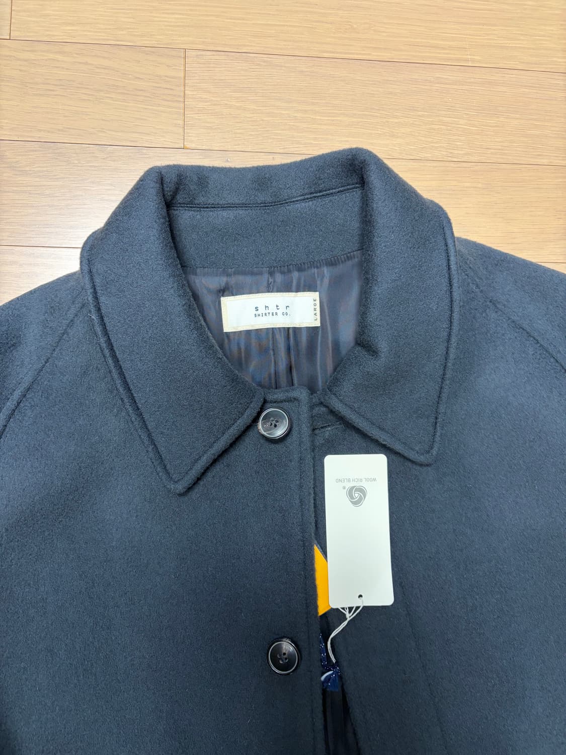 셔터 울코트 새상품 (L사이즈) 상품이미지2