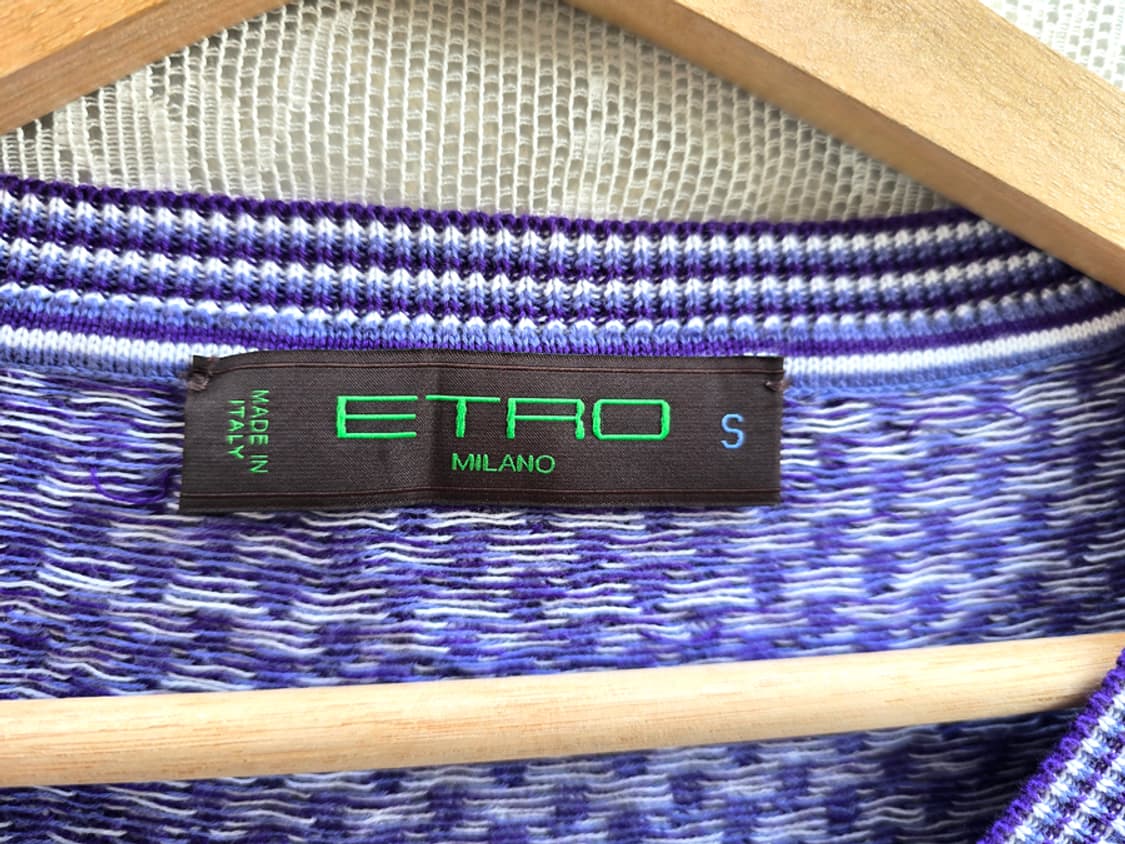 에트로 코튼 베스트 (made in italy) 상품이미지4