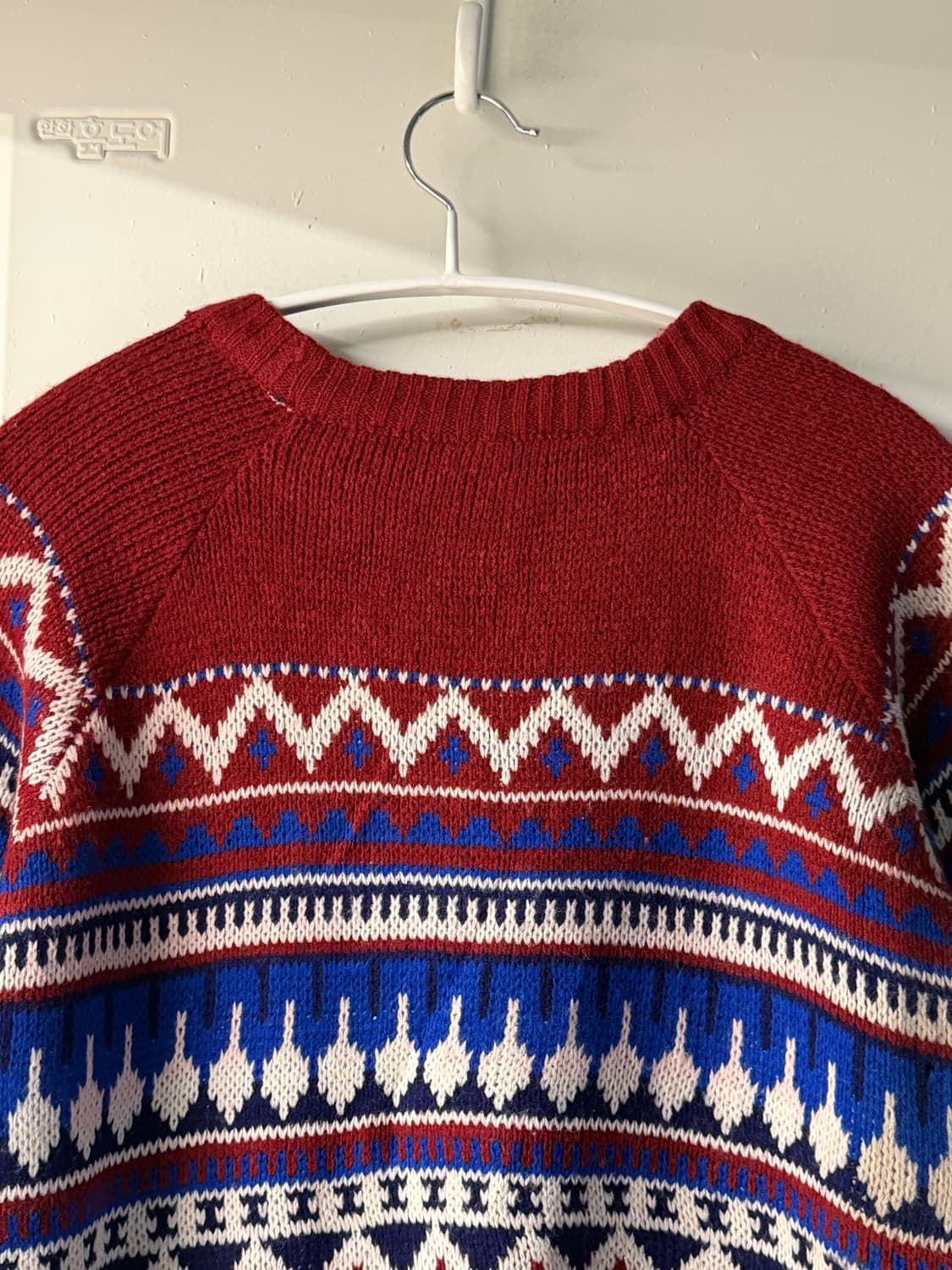 빈티지 스웨터 노르딕패턴 스웨터 니트 상품이미지8