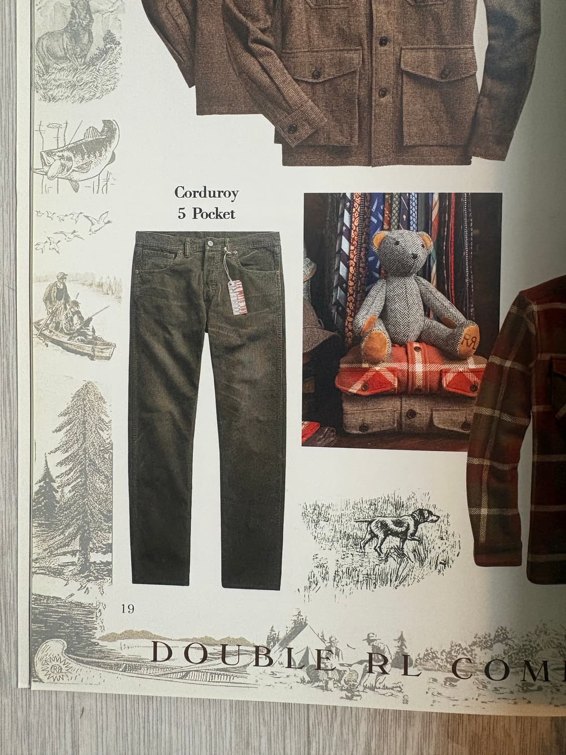 RRL 더블알엘 코듀로이 5-포켓 팬츠 상품이미지1