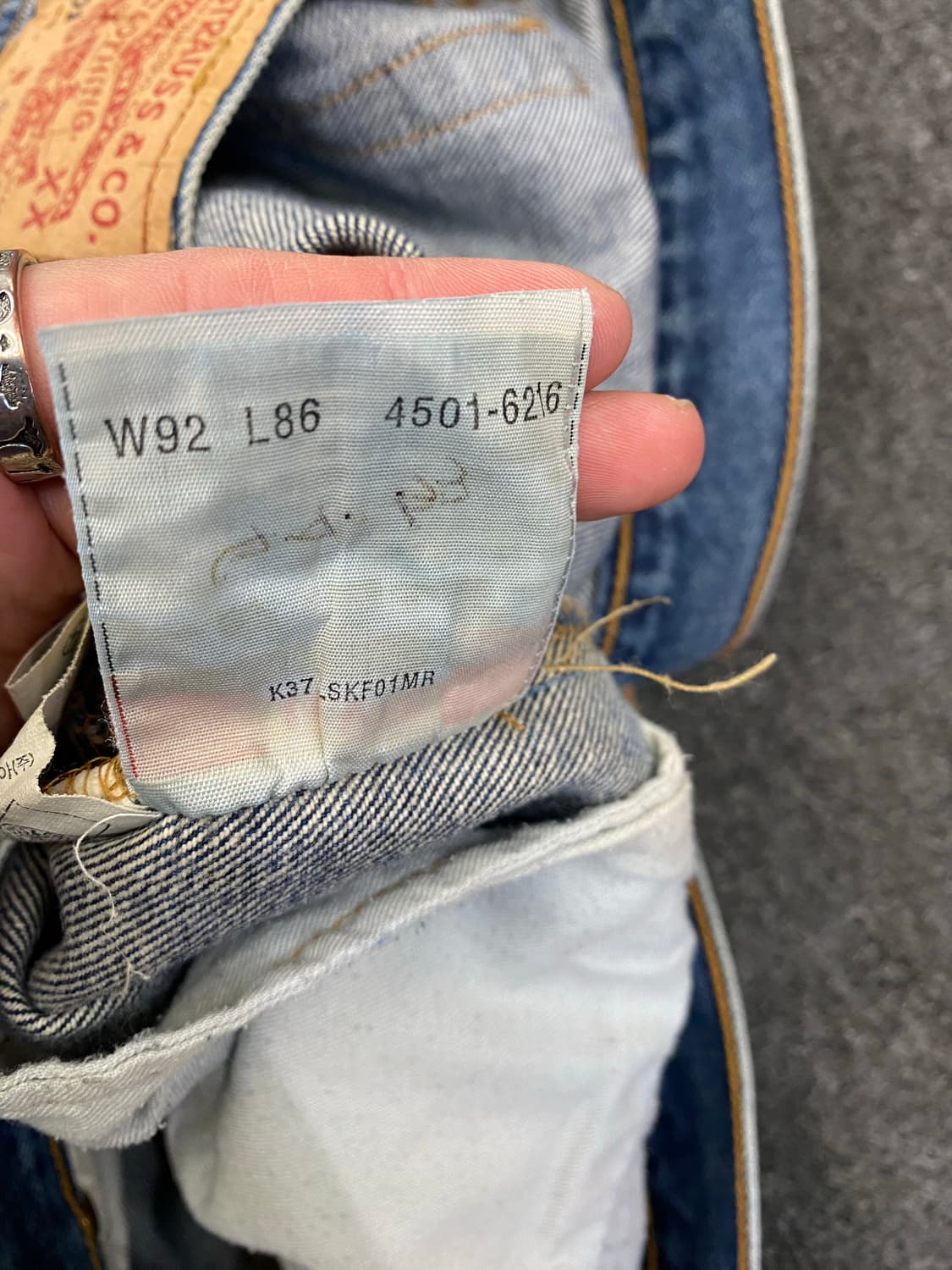 Levis 리바이스 501 데님팬츠 상품이미지8