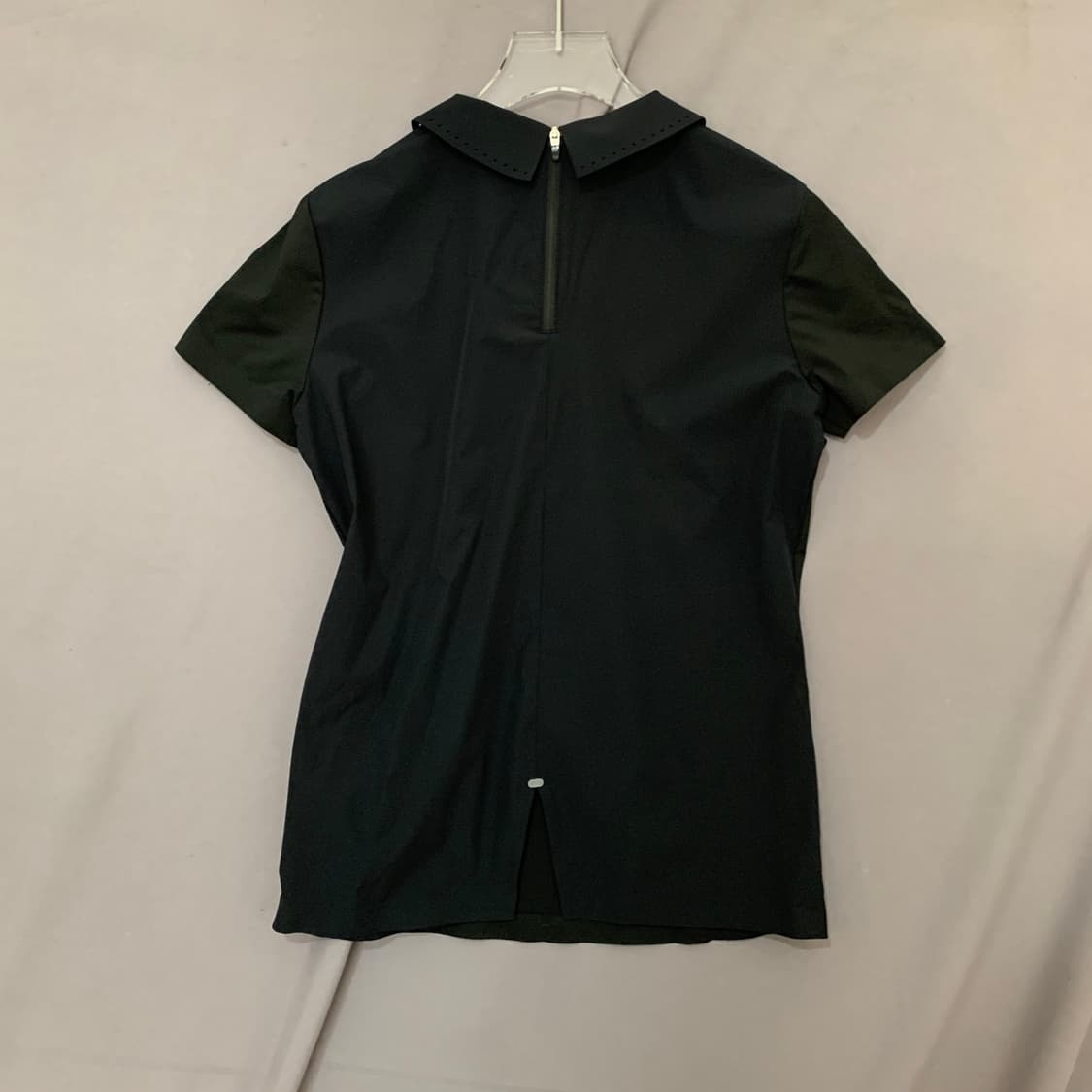 1 마스터바니에디션 골프 블랙 반팔 카라티 상품이미지2