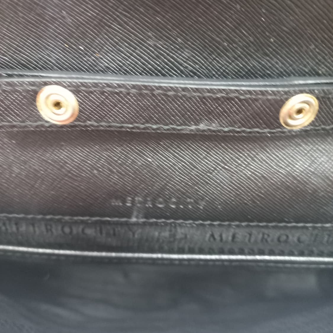 메트로시티 블랙 체인 크로스백 상품이미지4