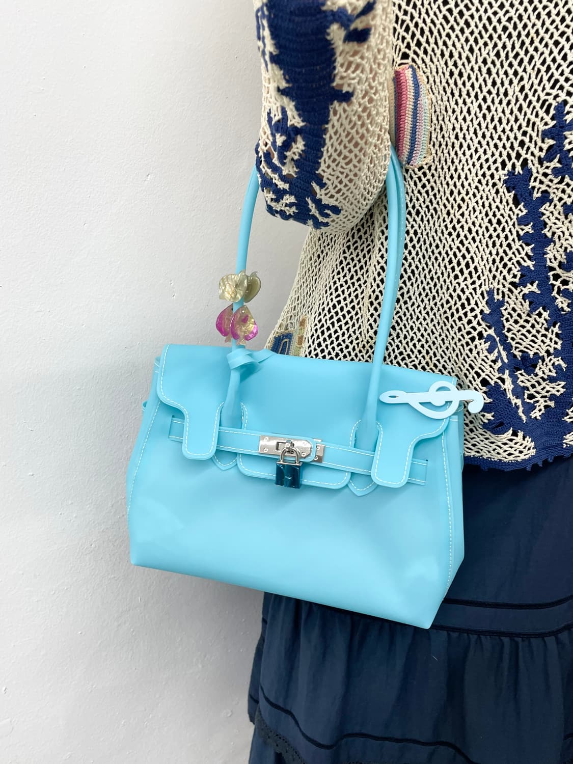 레몬 미니 젤리 버킨백🍋 상품이미지4