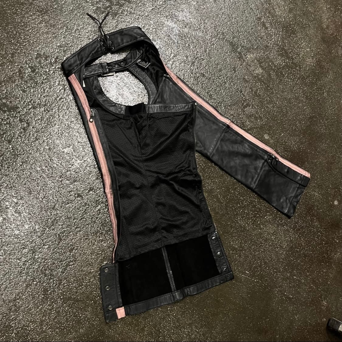 할리데이비슨 가죽 챕스 팬츠 상품이미지5