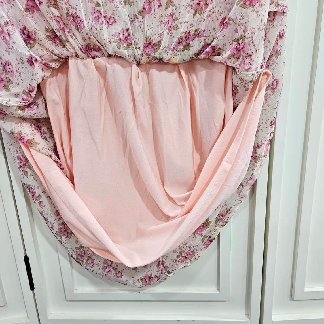 세실 맥비 (CECIL McBEE) 딸기우유 플라워 레이스 원피스 상품이미지8