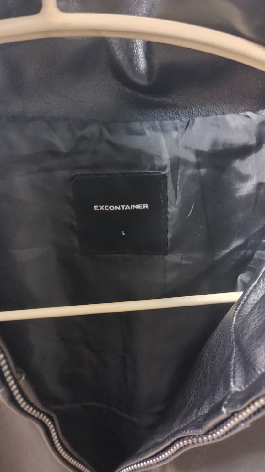 비건레더 투웨이 가죽자켓 L 상품이미지3