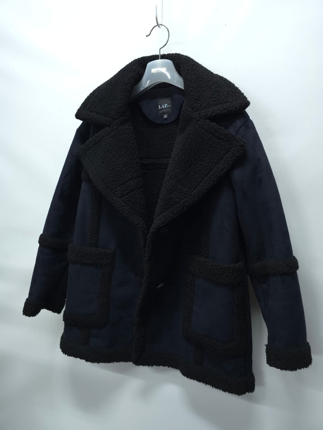 LAP(랩) 여성 무스탕 하프코트 S 상품이미지8