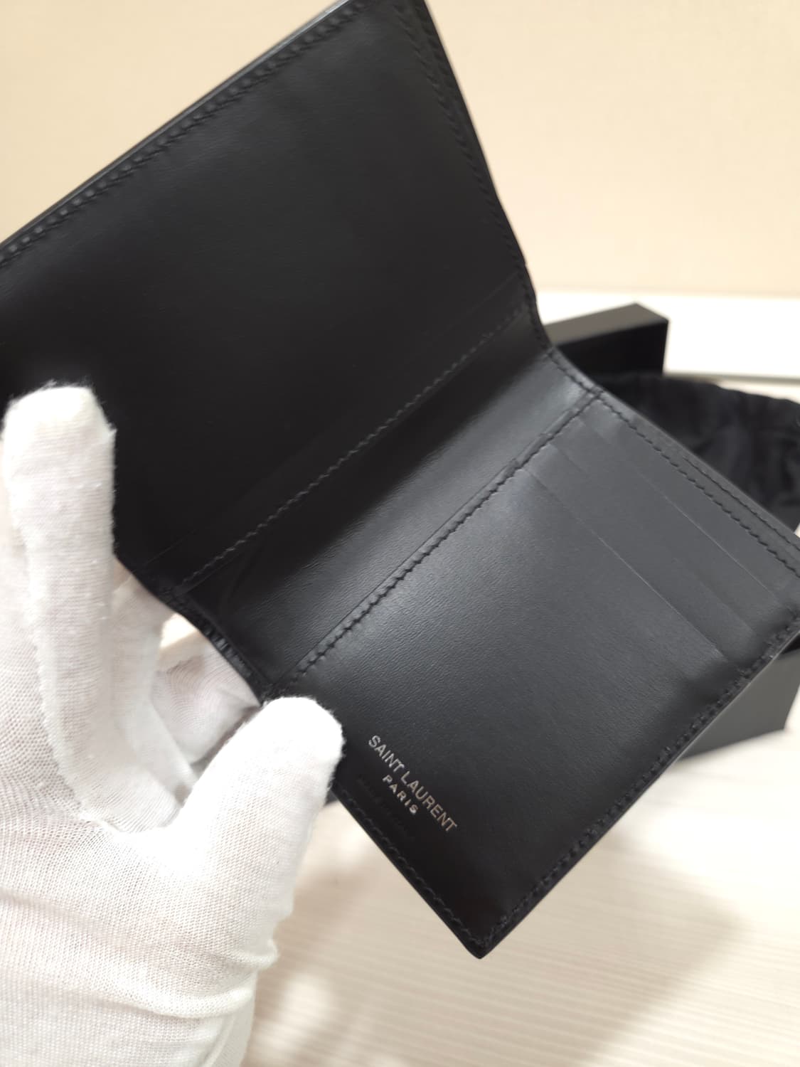 생로랑 타이니 YSL 카드지갑 오거나이저 상품이미지3