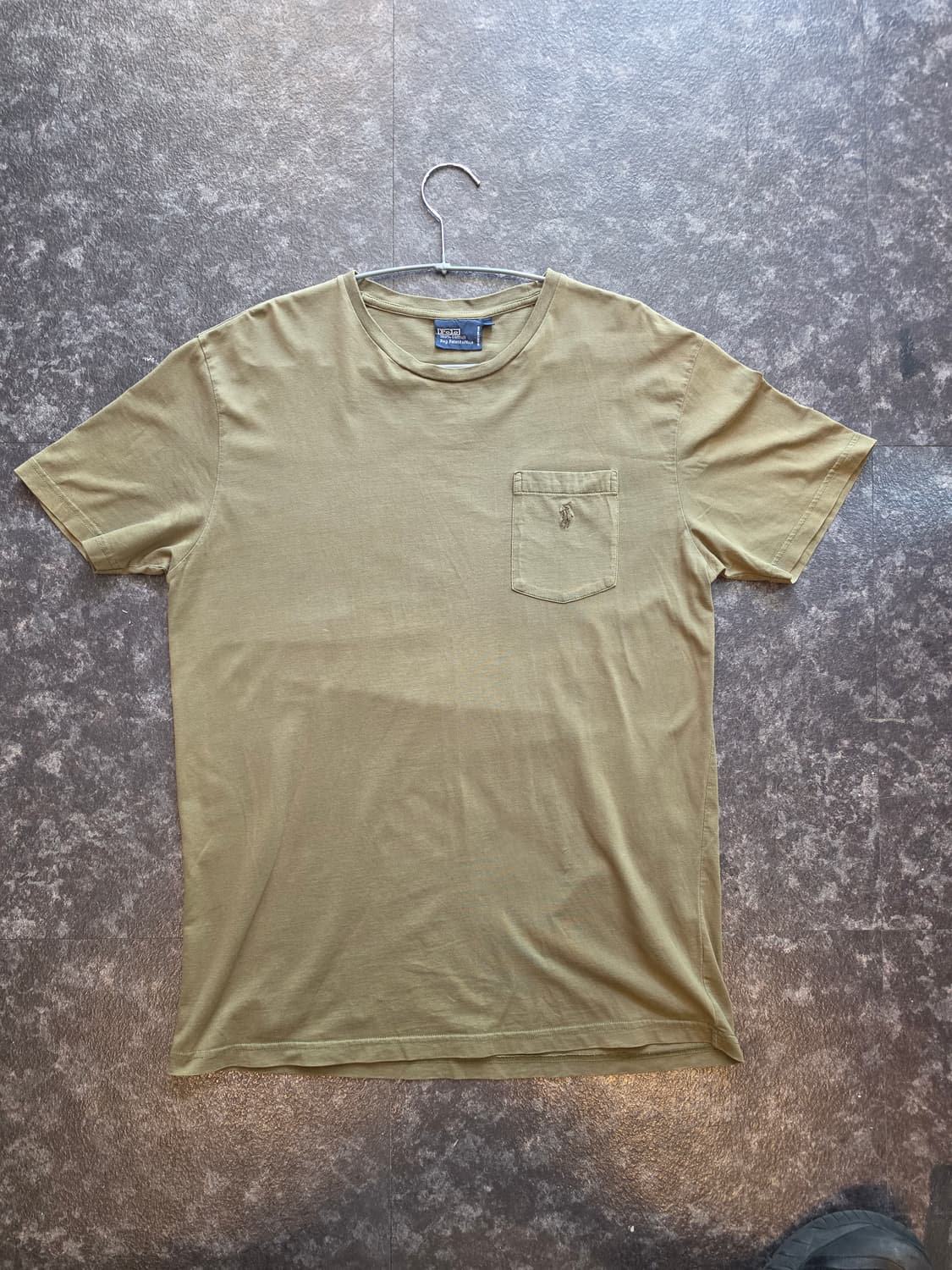 폴로 랄프로렌 카키 포켓 반팔티 L 상품이미지1