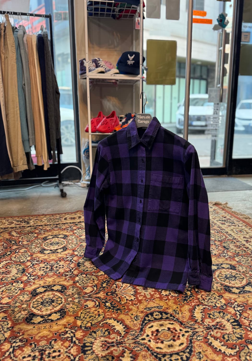 빈티지 플란넬 셔츠 XS~S (587) 상품이미지1