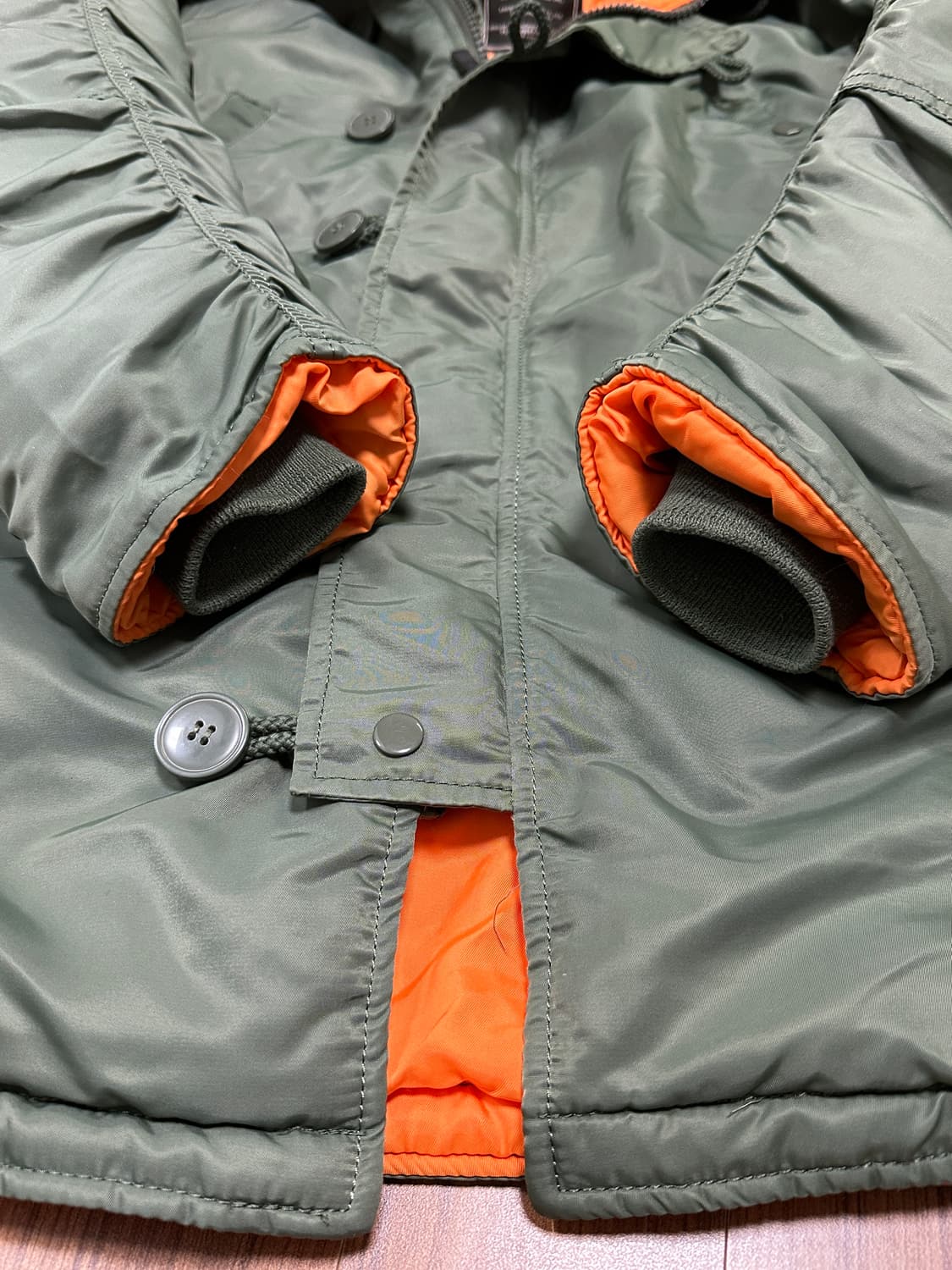 알파인더스트리 N3B 파카 M 상품이미지5