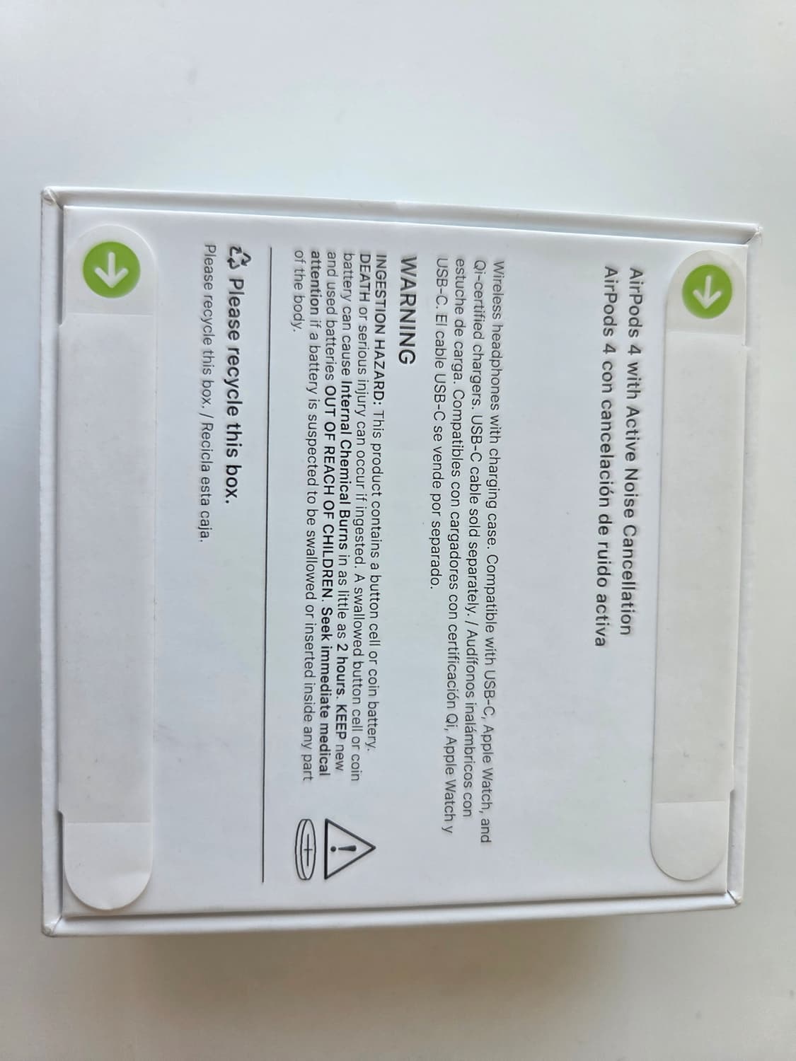 에어팟 4세대 노이즈캔슬링 팝니다. 상품이미지2