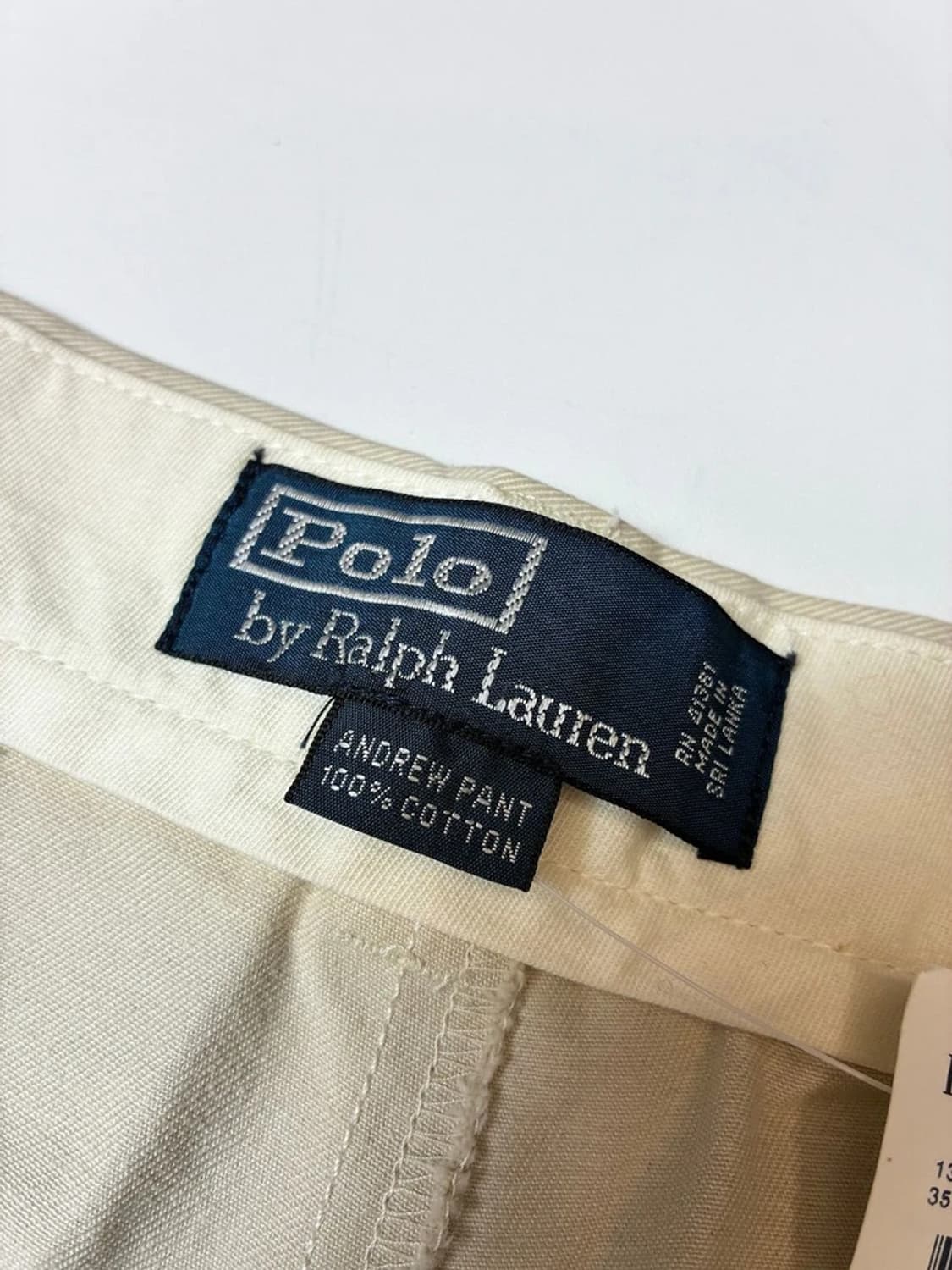 폴로 랄프로렌 00's 스트레이트 투턱 치노 팬츠 PN8505 상품이미지7