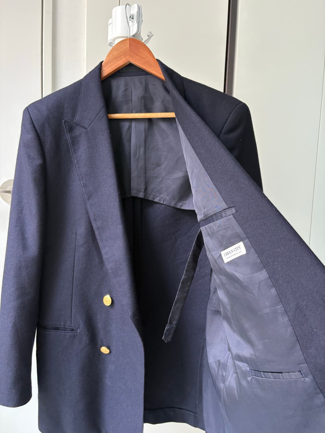 Navy Gold Double Blazer 상품이미지9