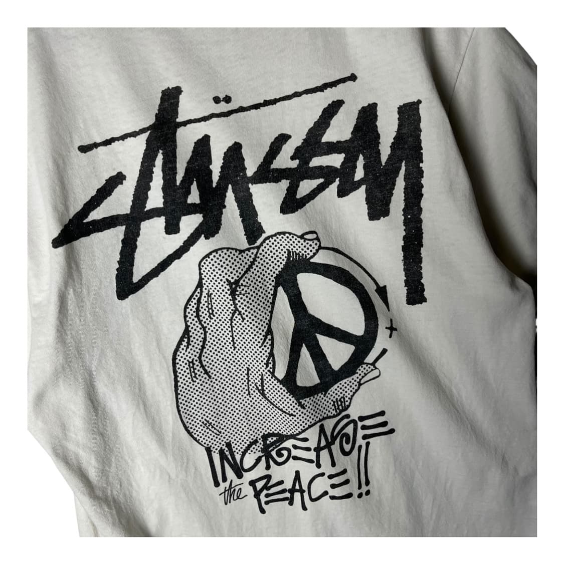 [Stussy] 스투시 피스 핸드 티셔츠 상품이미지4