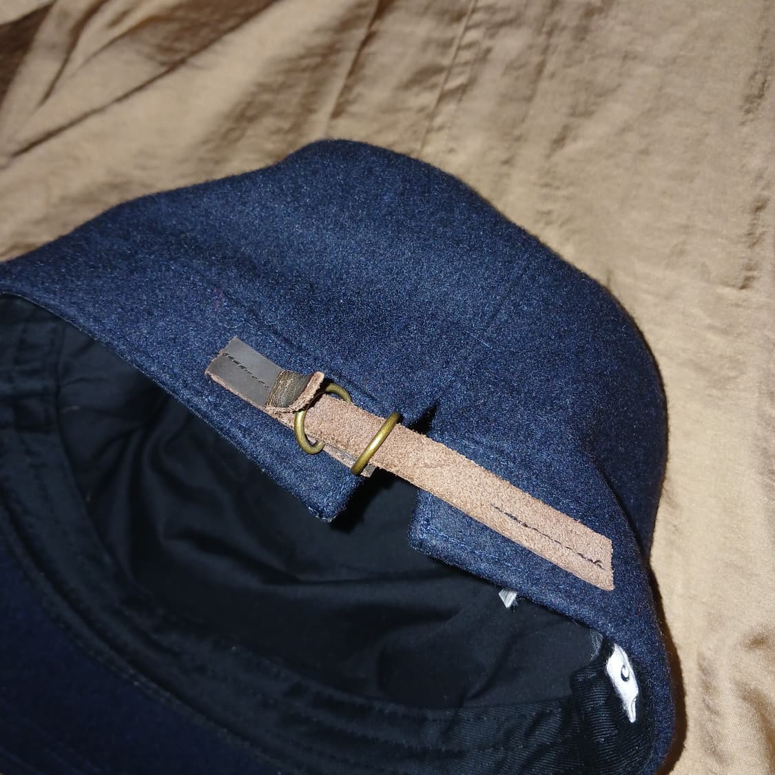 더플단추 네이비 모자 / 재팬빈티지 상품이미지4