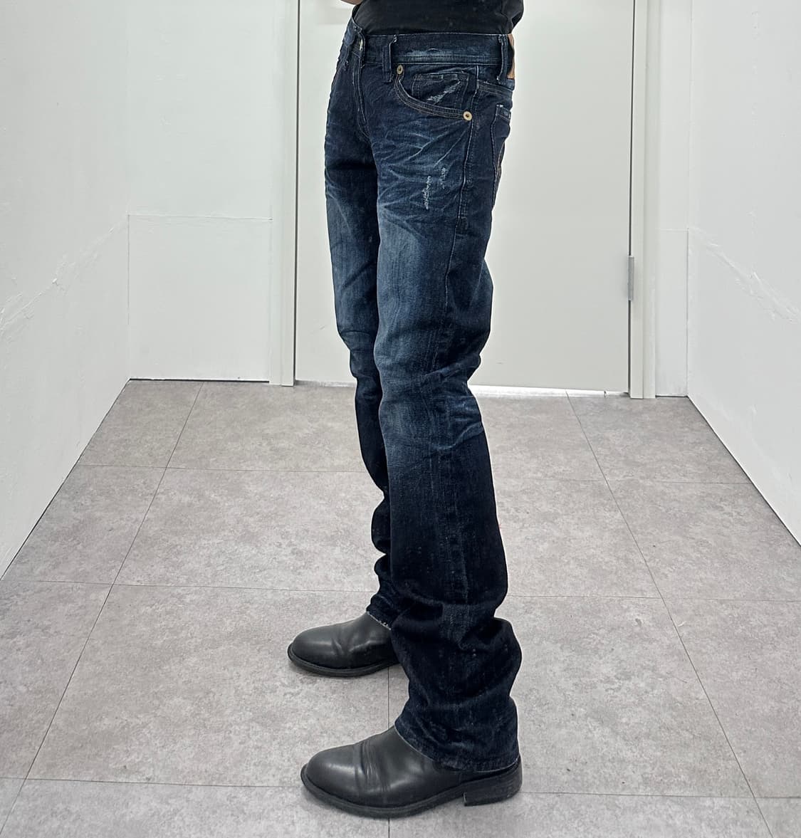 Buckaroo Brown Tab Fade Wash Denim 상품이미지3