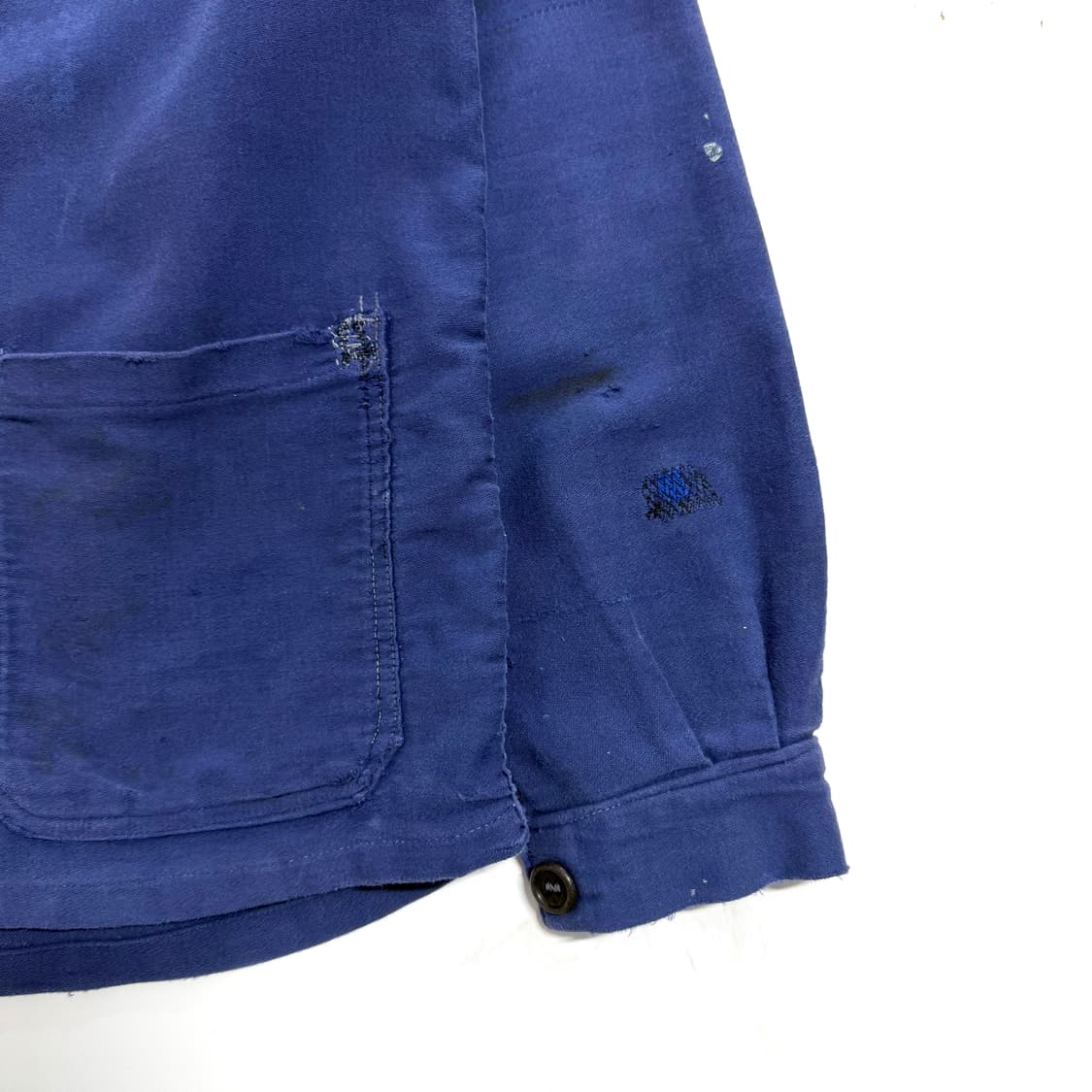 60‘s 몰스킨 핸드리페어 프렌치 워크자켓 상품이미지4