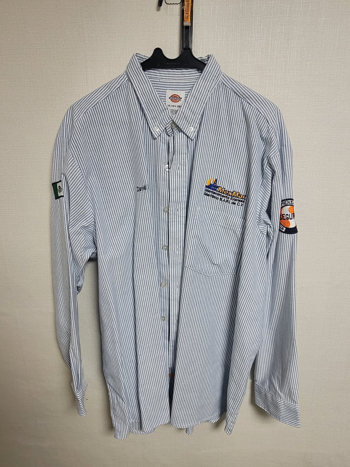 Dickies 스트라이프 셔츠 상품이미지1