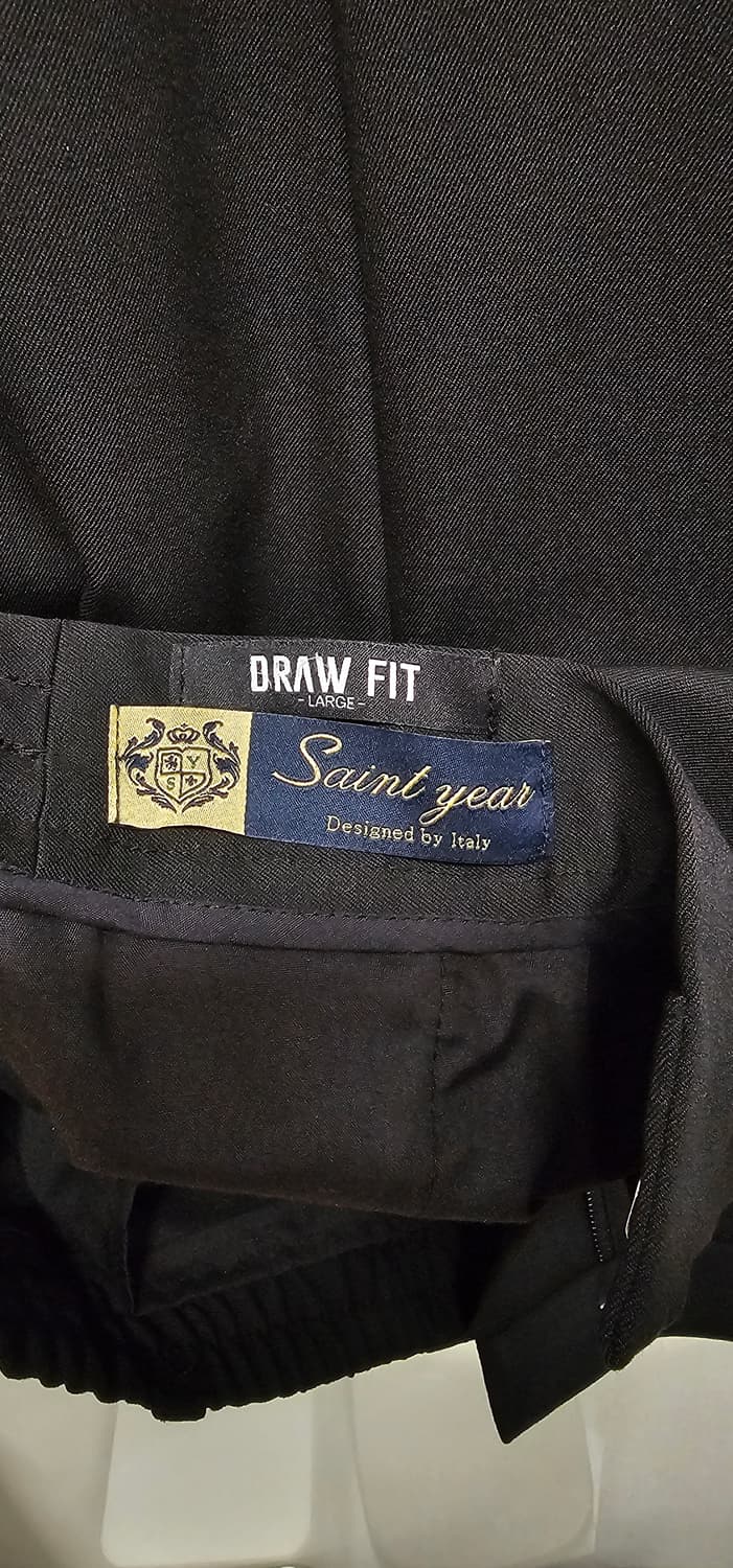 드로우핏 밴딩 테이퍼드 슬랙스 블랙 L 상품이미지3