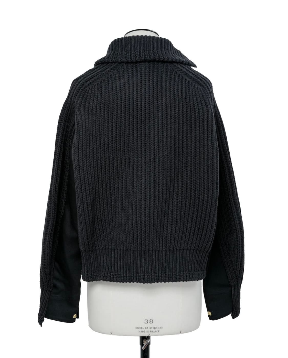 사카이X칼하트 25Aw 울 니트 블루종 상품이미지3