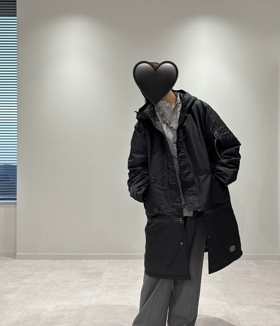 [새상품] GU x 언더커버 패딩 컨버터블 코트 상품이미지10