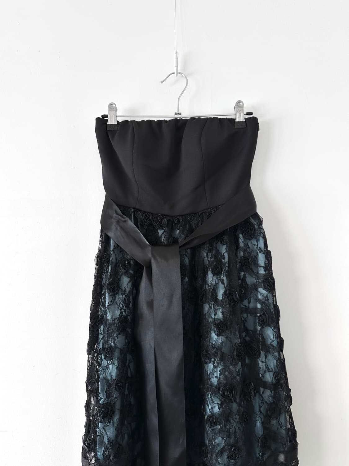 Rose garden ops & top / black 상품이미지2