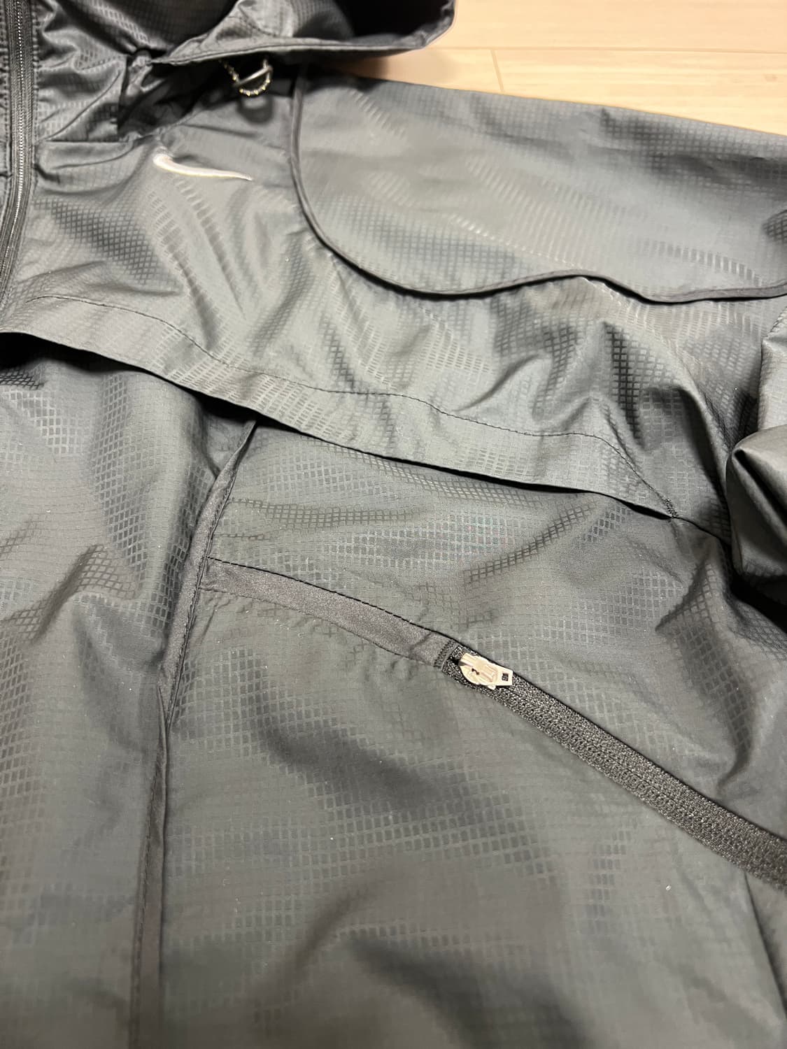 나이키 CLIMA-FIT 후드 바람막이 자켓 블랙 / XXL 상품이미지4