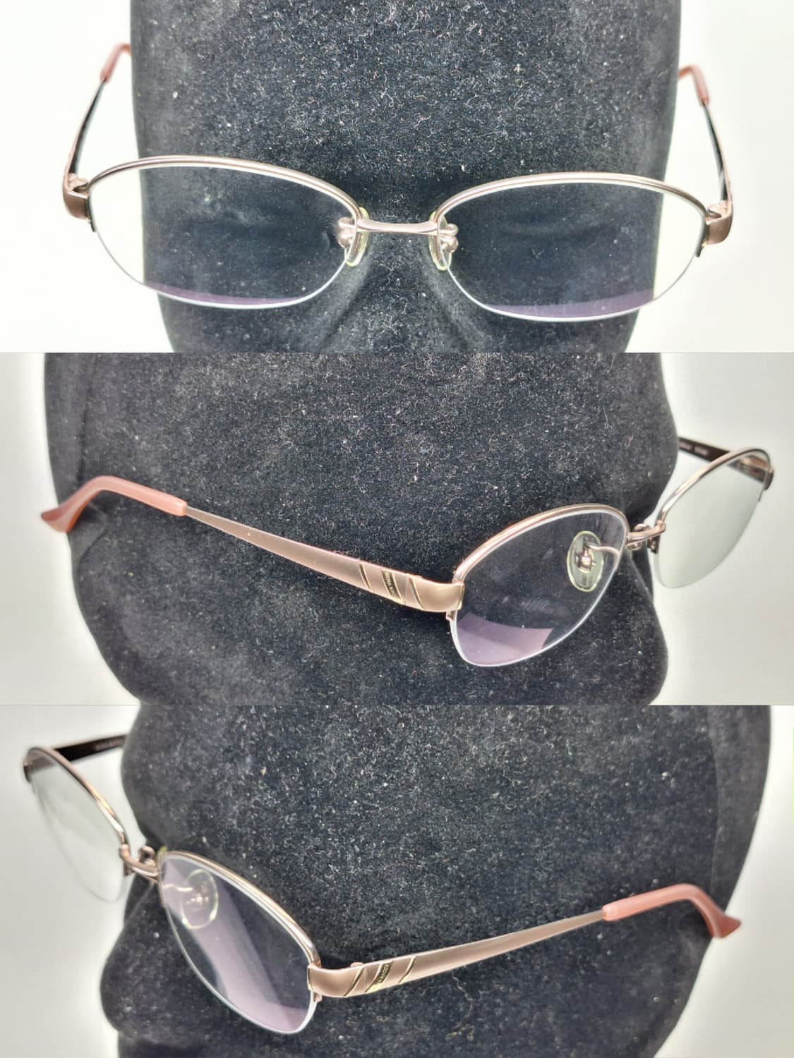 니나 리치 NINA RICCI NR27527 티타늄 반무테 안경테/일본  상품이미지4