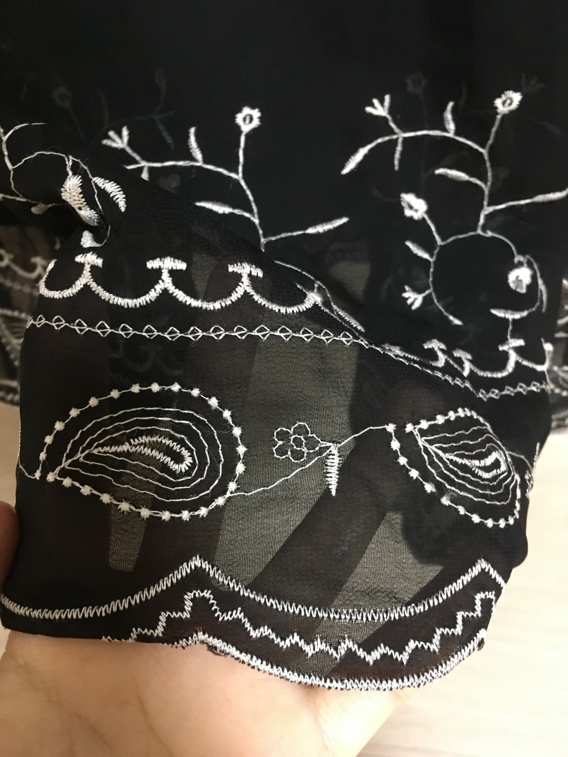 빈티지 자수 스커트 상품이미지5