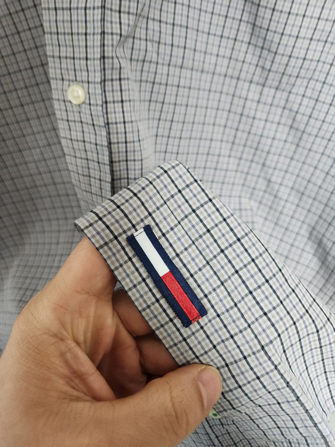 타미힐피거Tommy 스트라이프 옥스포드 셔츠 L - S153 상품이미지5