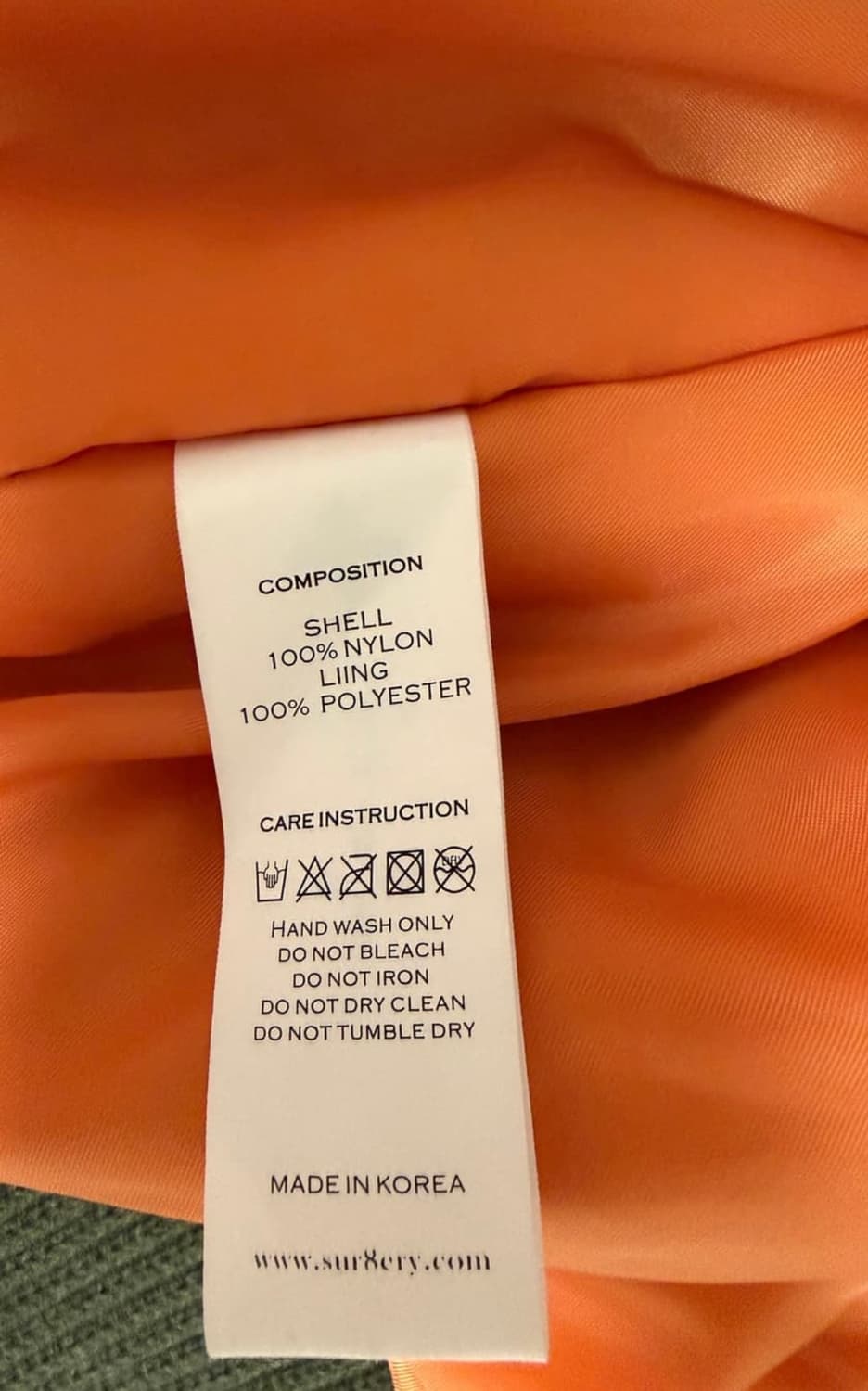 써저리 본 엠보싱 마원 카키 L 상품이미지5