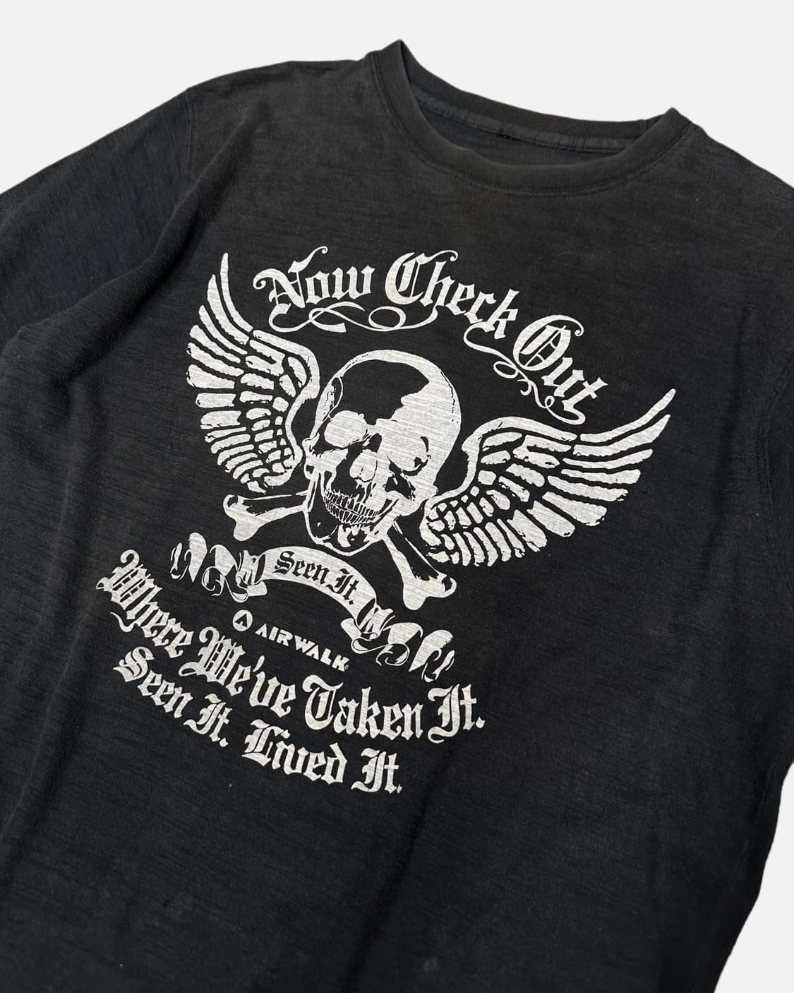 vintage skull printing t-shirt 상품이미지2