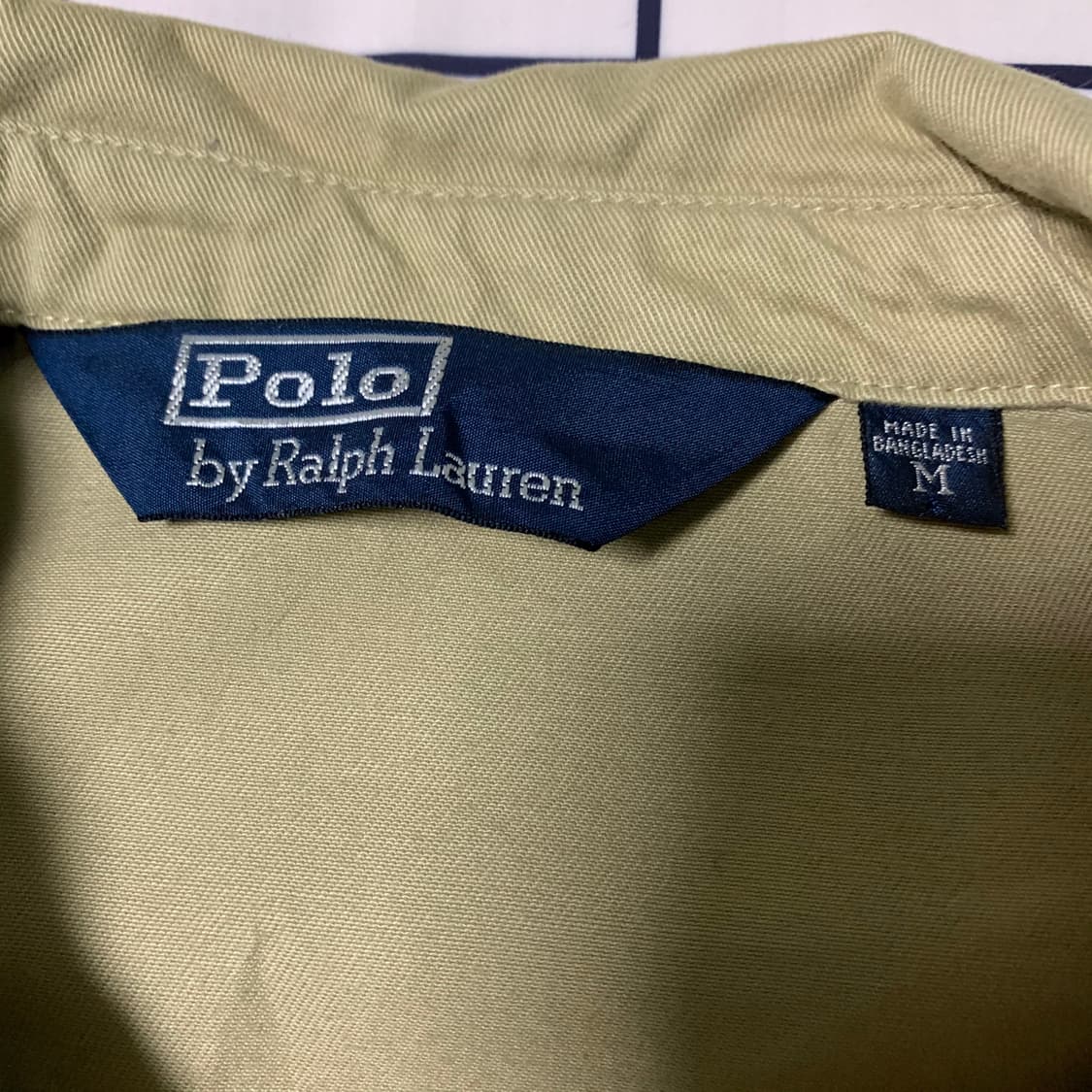 폴로 랄프로렌 베이지 블루종 자켓 상품이미지7