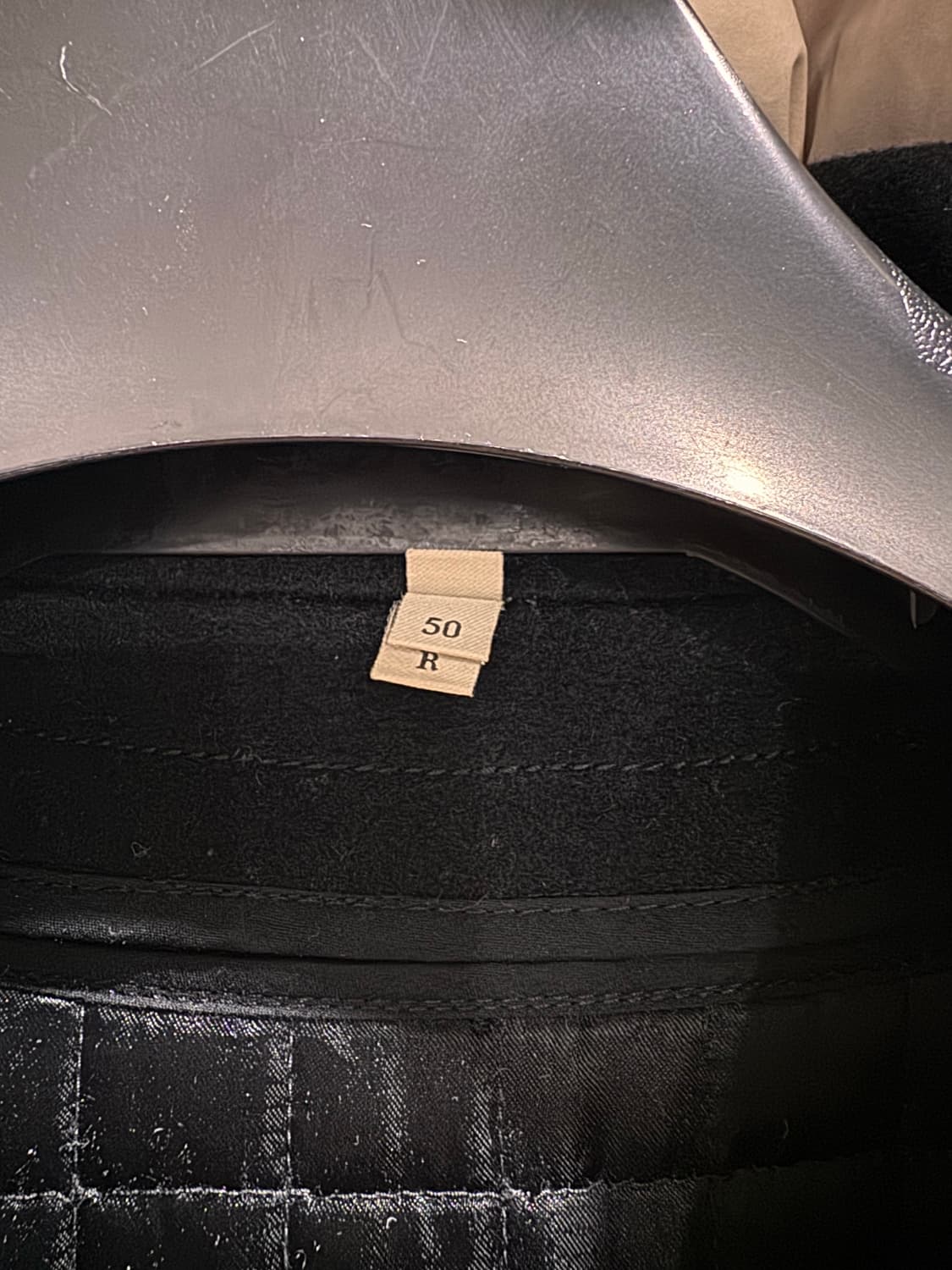 (정품) 내외피 2중 버버리 블랙 울 캐시미어 한파 코트 50R 사이즈 상품이미지5